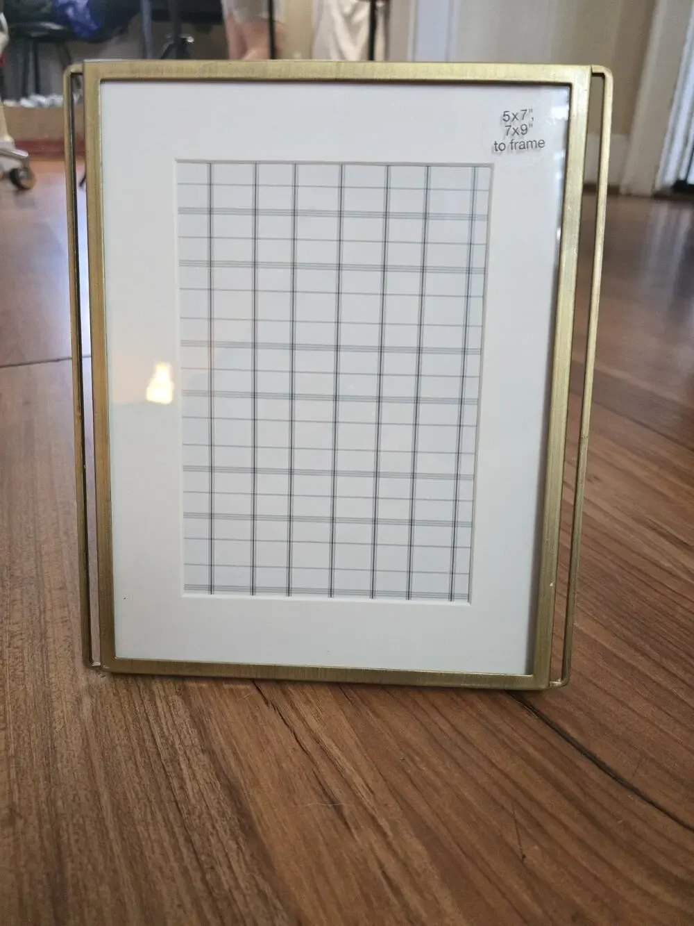 Heart & Hands Brass Metal Frame Matted 5